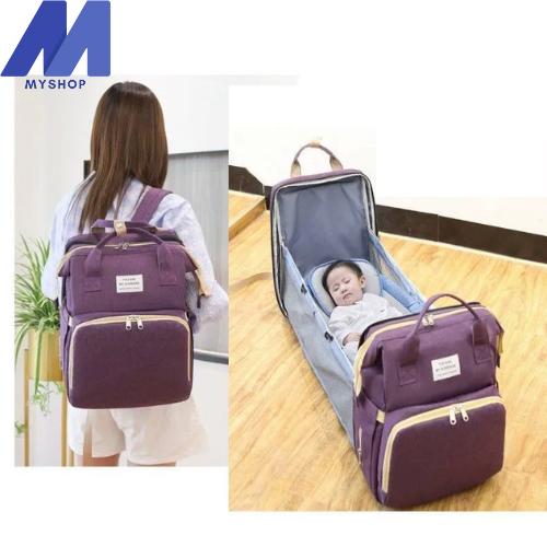 mochila 3 en 1 plegable para bebes