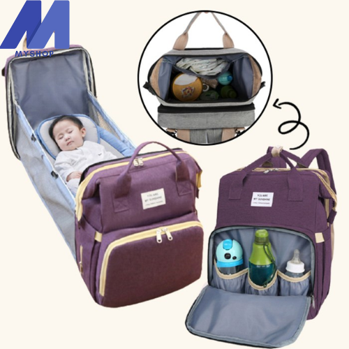 mochila 3 en 1 plegable para bebes