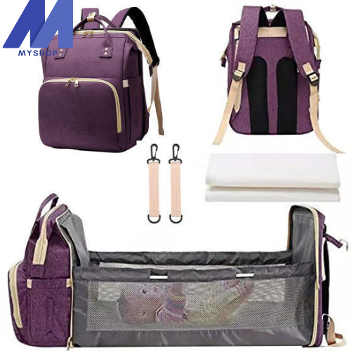 mochila 3 en 1 plegable para bebes